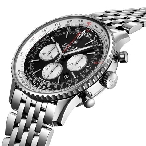 breitling navitimer chronograph stainless steel men's watch|which Breitling Navitimer to buy.